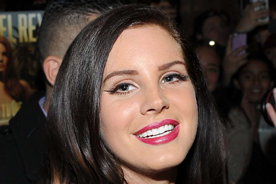 Lana del Rey en el estreno de "Trópico".