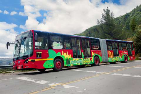 Primer bus eléctrico de Transmilenio registró niveles de confiabilidad del 93 %
