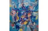 Sobre “Azul”, exposición del pintor putumayense Luis Buenaventura Rodríguez