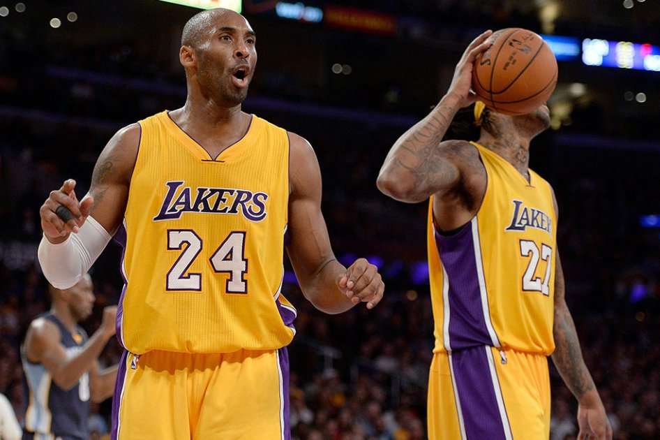 Kobe Bryant, jugador de Los Ángeles Lakers. Foto: AFP