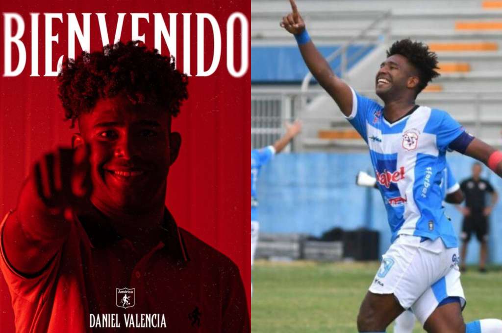 Así presentó América de Cali a su nuevo delantero.