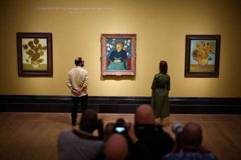 El tríptico de Vincent van Gogh que volvió a estar junto después de 100 años