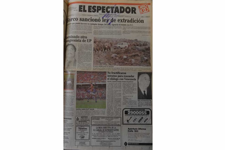 Estas eran las noticias del 15 de diciembre de 1986