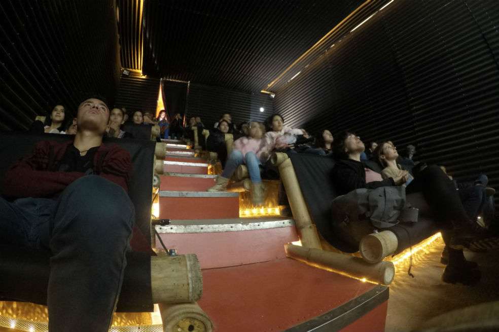 Sala de cine independiente. / Colectivo Arquitectura Expandida