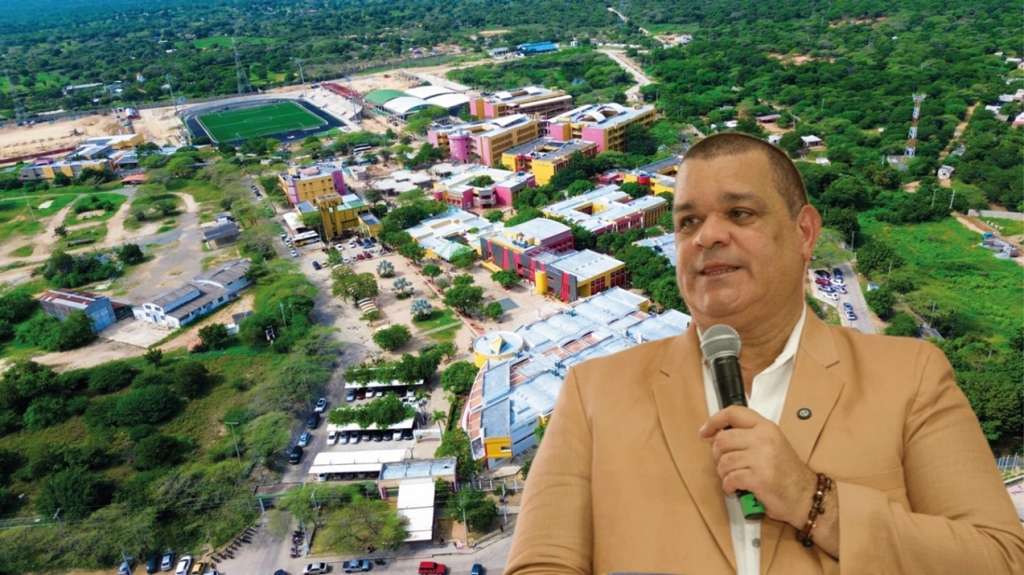 Carlos Arturo Robles Julio, rector de la Universidad de La Guajira.