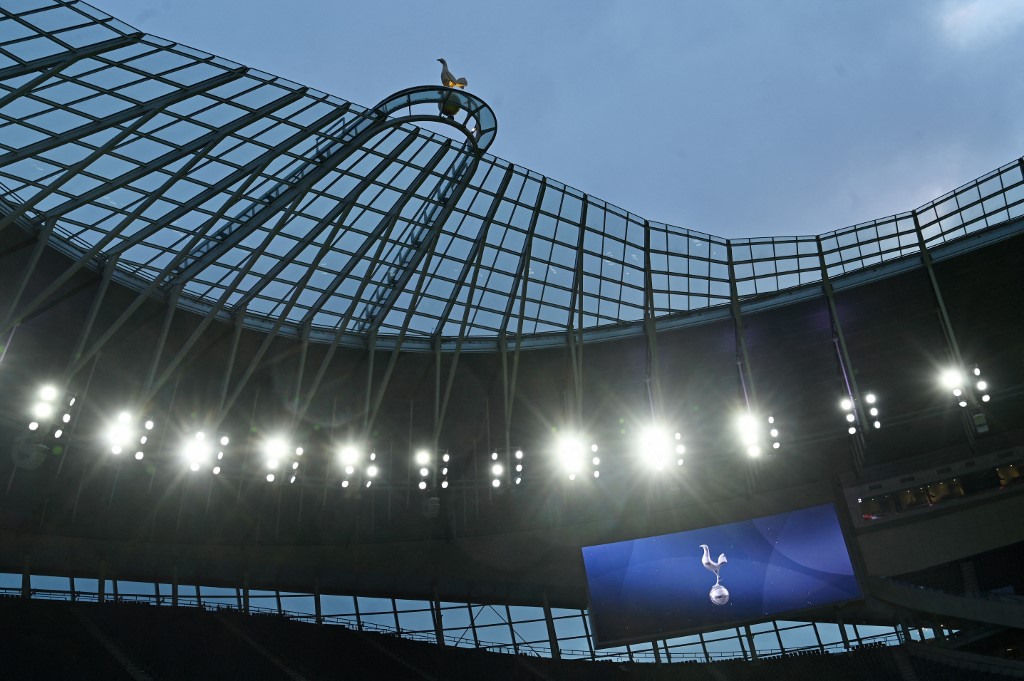 Estadio del Tottenham, en Londres, capital de Inglaterra.