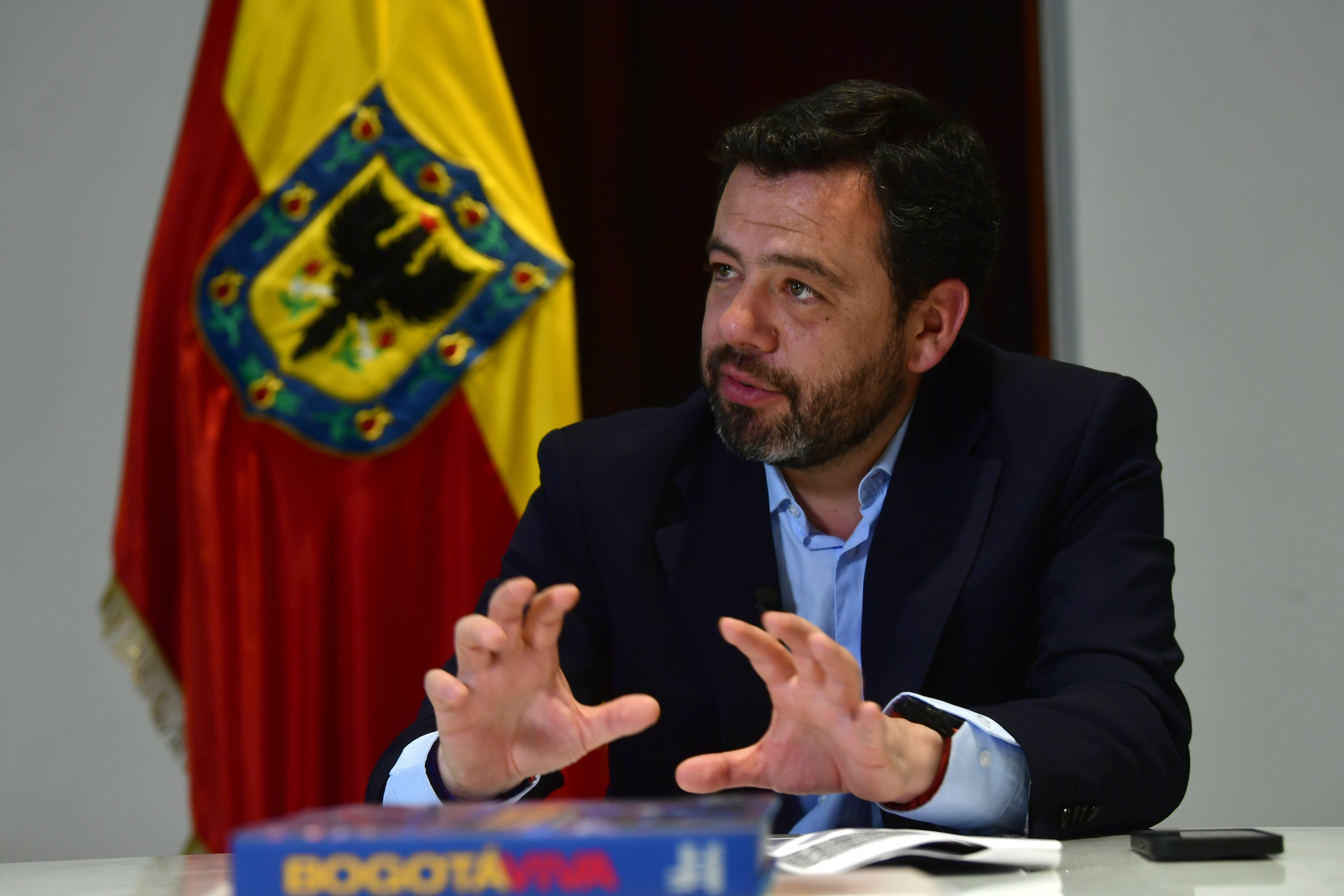 Alcalde de Bogotá, entrevista