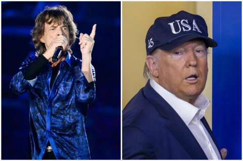 Los Rolling Stones amenazan con demandar a Trump