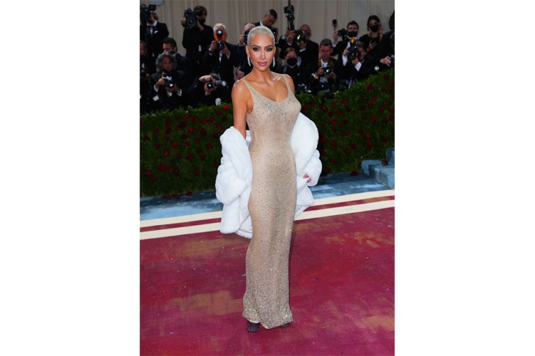 ¡Bajó más de 7 kilos! Kim Kardashian lució el vestido de Marilyn en la Met Gala