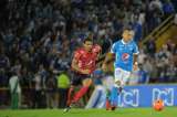 Malas noticias en Millonarios: se lesionó "Carachito" Domínguez
