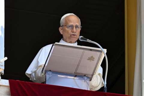 El papa León XIV: “Matar de hambre es una forma barata de hacer la guerra”