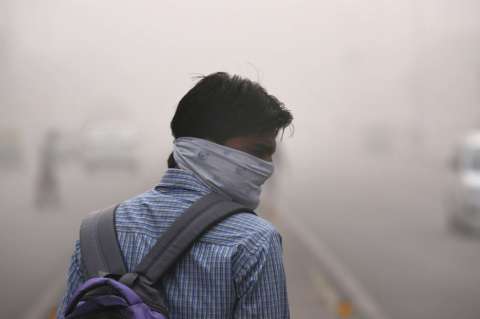 La contaminación atmosférica en Nueva Delhi quita diez años de vida