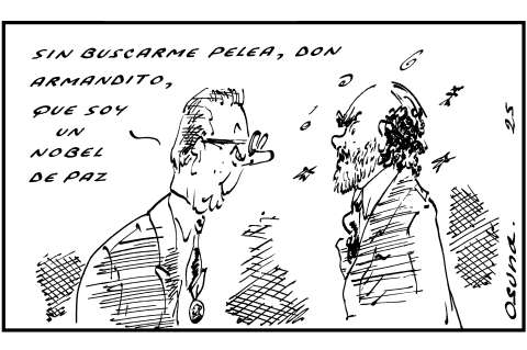 Santos sale a escena
