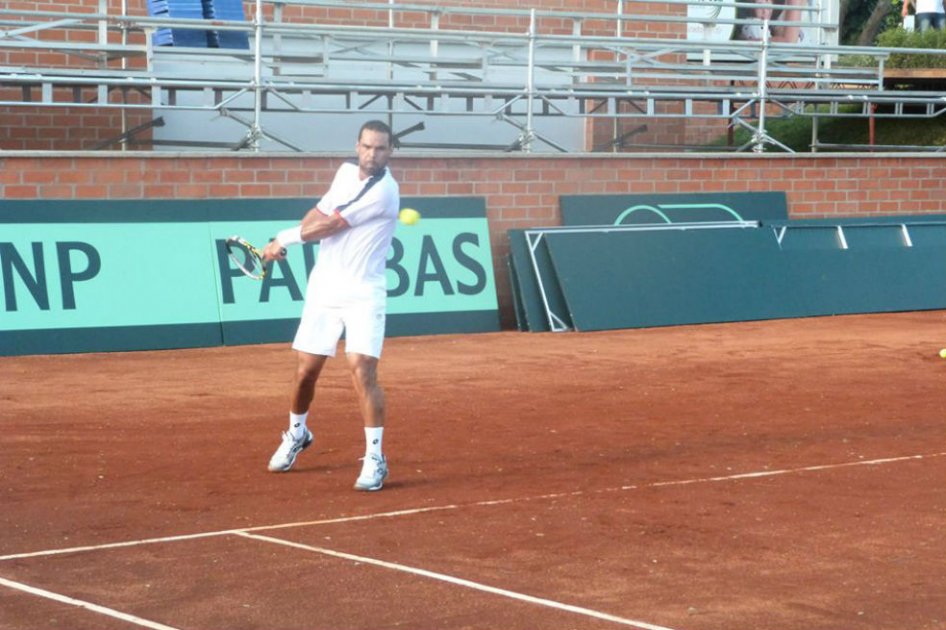 Alejandro Falla será la segunda raqueta de Colombia contra Japón. Foto: Federación Colombiana de Tenis