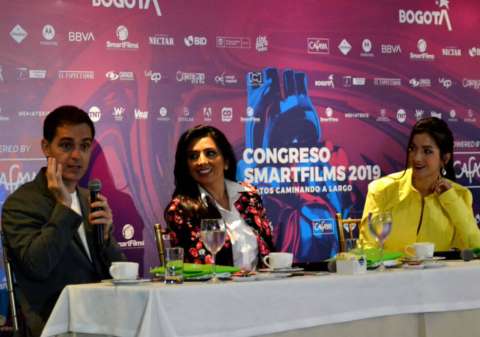 Español Pedro Alonso y mexicana Eréndira Ibarra abren el Smartfilms en Bogotá
