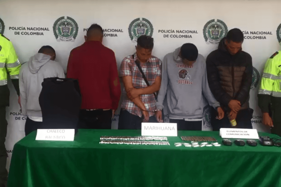 Cortesía: Policía Metropolitana de Bogotá