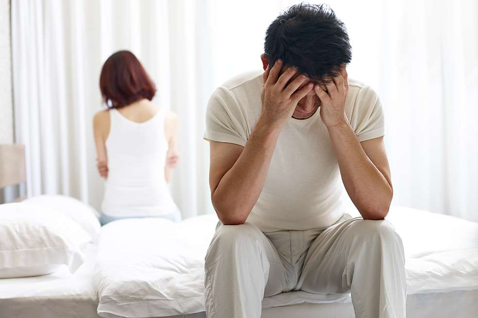 Infertilidad masculina, problemas sexuales, pareja