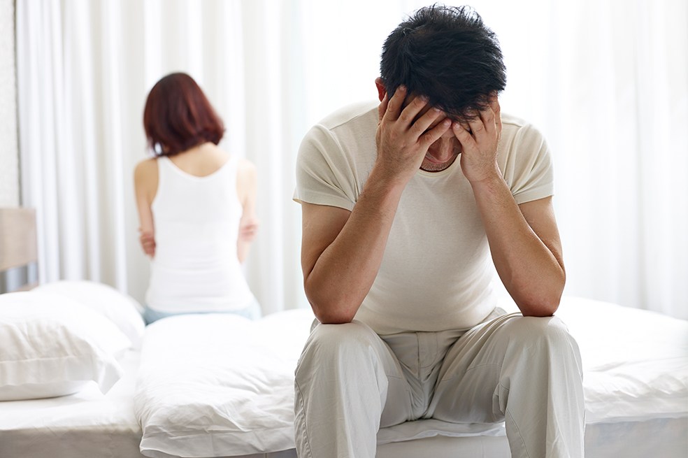 Infertilidad masculina, problemas sexuales, pareja.