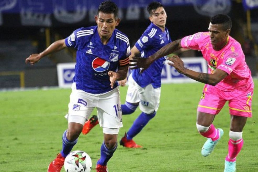Millonarios empezó ganando, pero no pudo sostener el resultado.