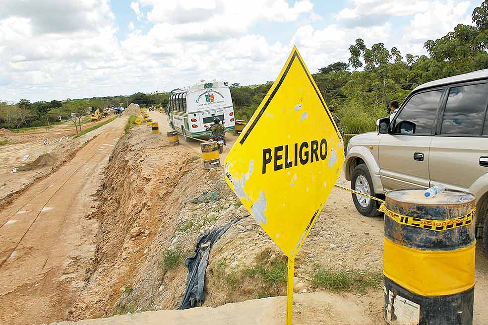 Colombia tiene décadas de atraso en infraestructura pensada para el transporte. / Hermiso Ruíz
