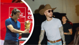 J Balvin y Kaká protagonizaron momento viral durante un evento de la Copa Mundial 2026