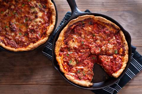 Receta: ¿cómo se prepara una Deep dish pizza?