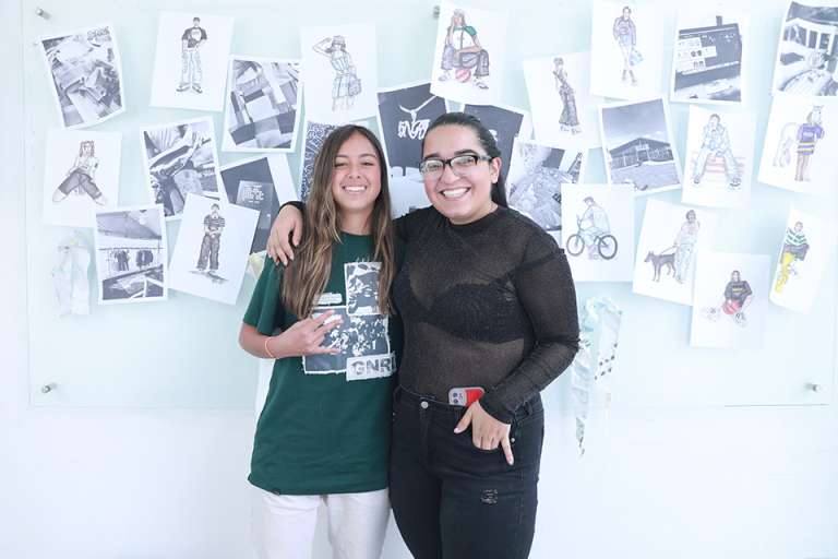 Antonella Petro y Daniela Soto