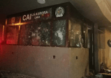 Detenidas cuatro personas señaladas de incendiar un CAI en Bogotá