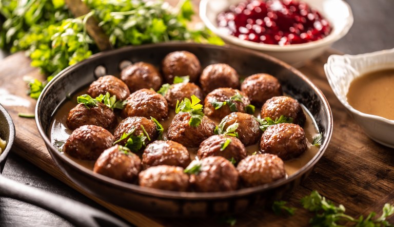 Receta para hacer albóndigas suecas