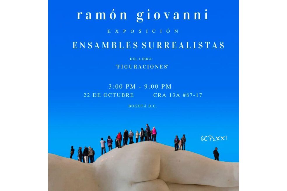 "Ensambles surrealistas", de Ramón Giovanni, se presentará hasta el 20 de noviembre.