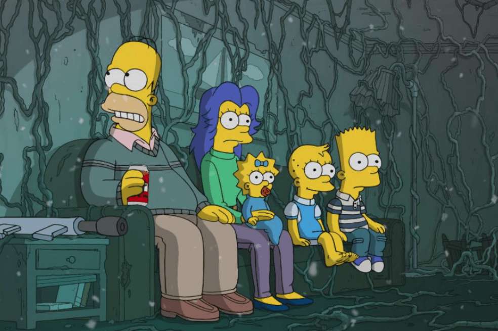 En el episodio Lisa tiene que rescatar a Milhouse del 'Over Under', un mundo repleto de criaturas imposibles que replica el Mundo del Revés. / Tomada de Twitter
