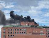 Bogotá: reportan incendio en edificio cerca a la calle 100 con Autonorte