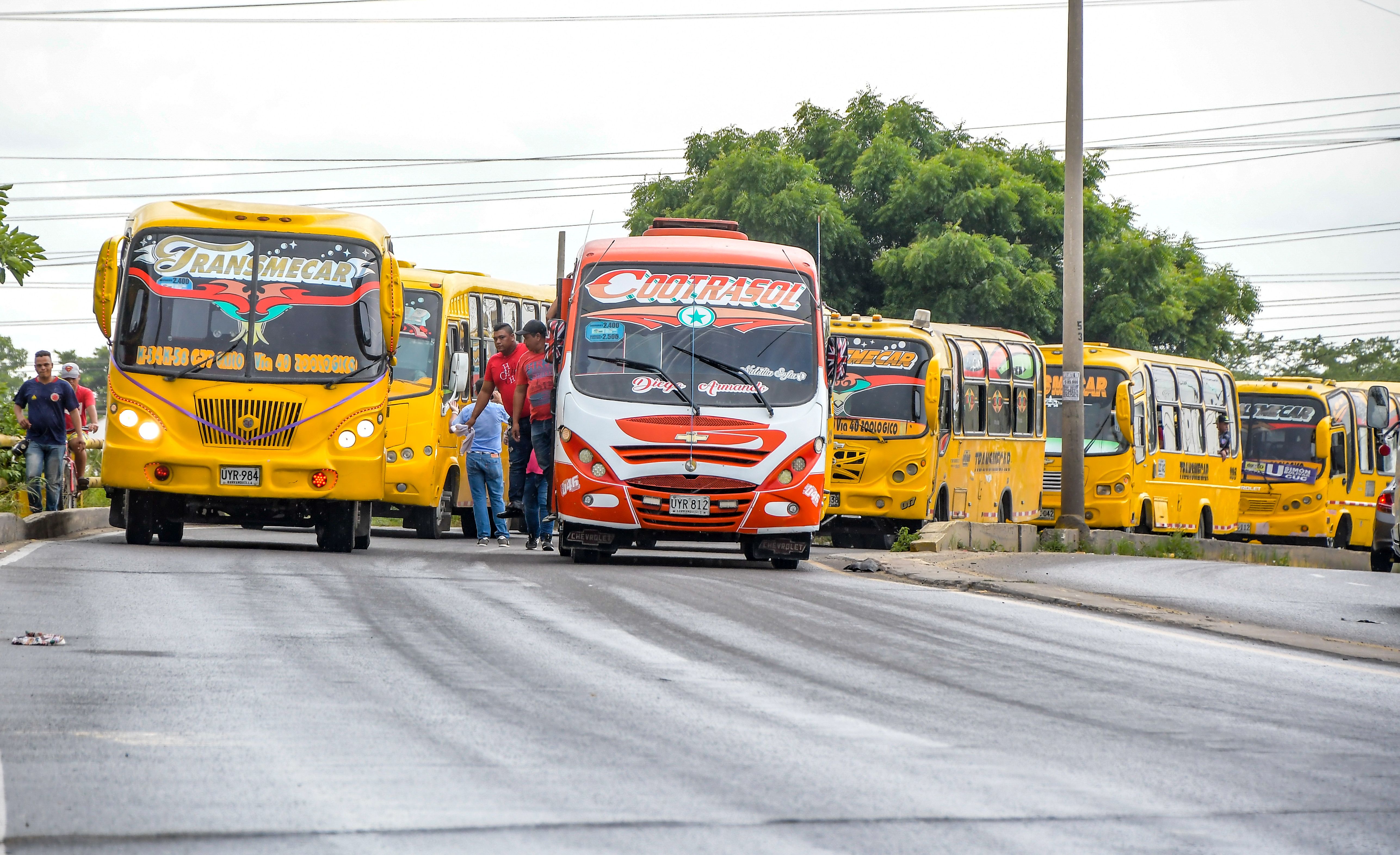 Los conductores asesinados recientemente se encontraban realizando las rutas del servicio de transporte.