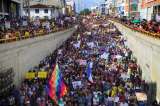 Colombianos se movilizaron masivamente en el paro nacional