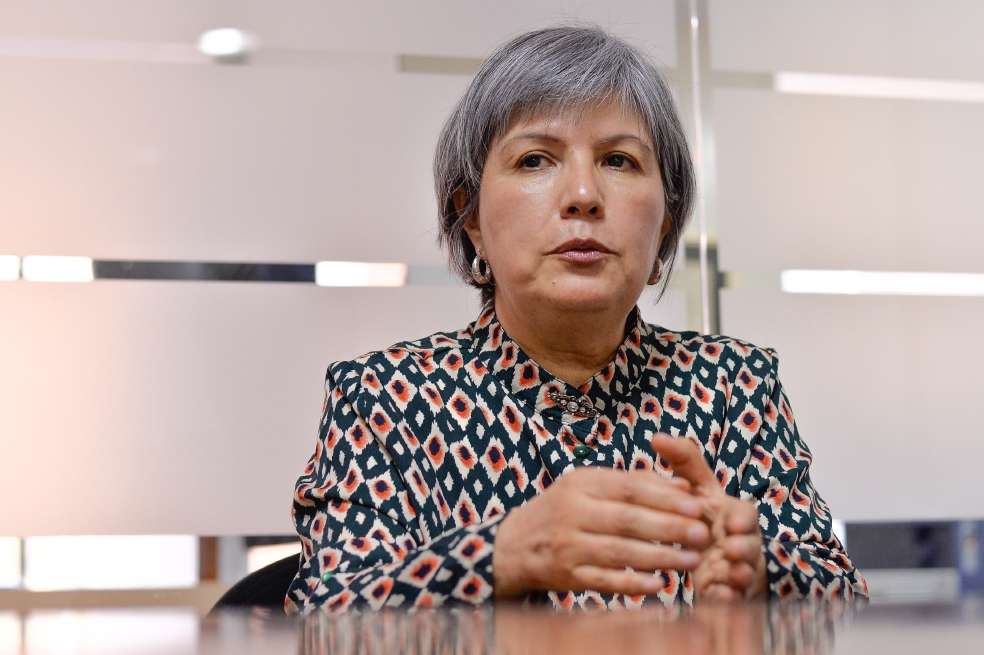 Patricia Linares, presidenta de la Jurisdicción Especial para la Paz (JEP). / Daniel Álvarez