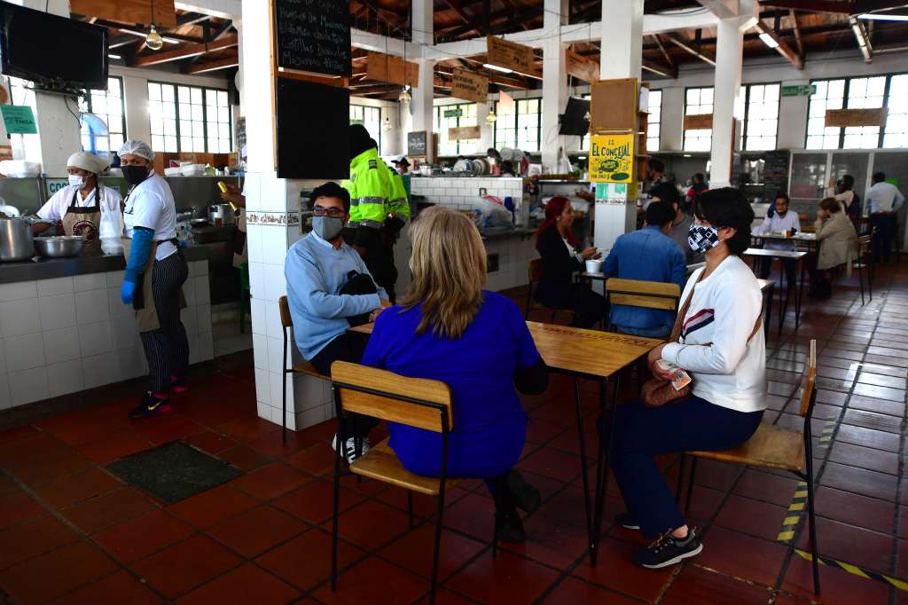 Reapertura de esta plaza de mercado, tras la pandemia por Covid-19