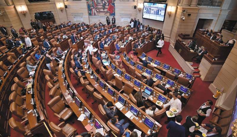 Sobre las 9:00 de la mañana se tiene previsto que el presidente Duque acuda al Salón Elíptico del Capitolio para dar su usual discurso.