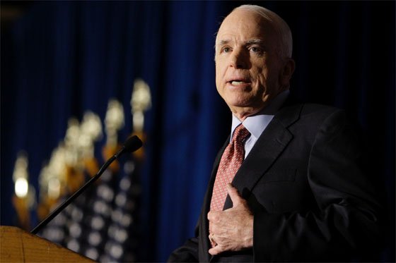 El senador republicano John McCain./ AFP