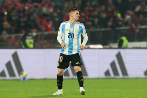 Franco Mastantuono, la nueva joya de la selección de Argentina
