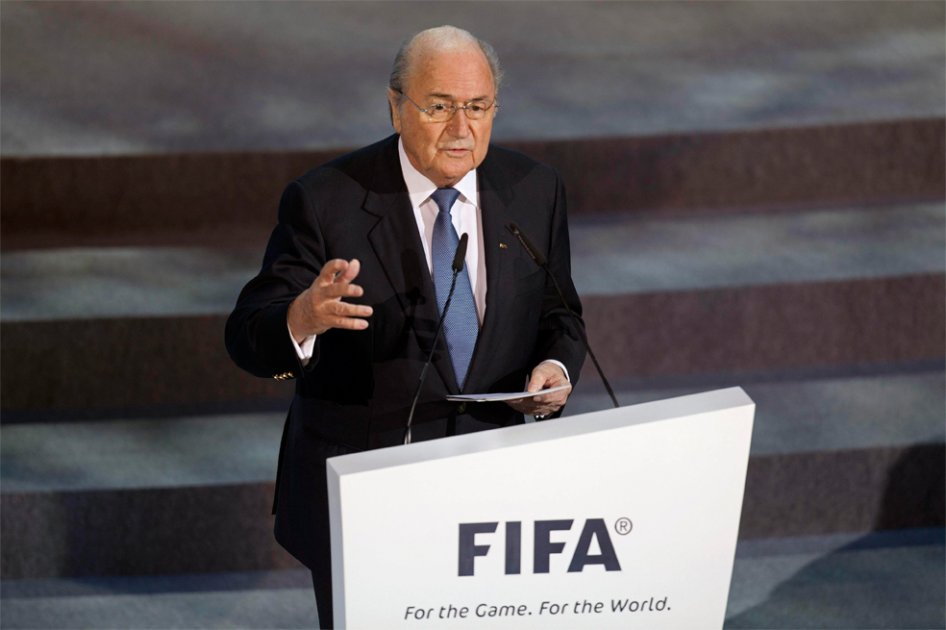 Joseph Blatter, presidente de la FIFA. Foto: AFP