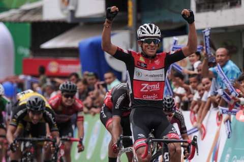 Nelson Soto logró su segundo triunfo en la Vuelta a Colombia