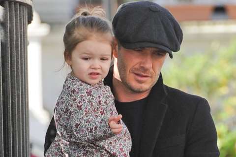 David Beckham quiere enseñar a su hija a jugar fútbol