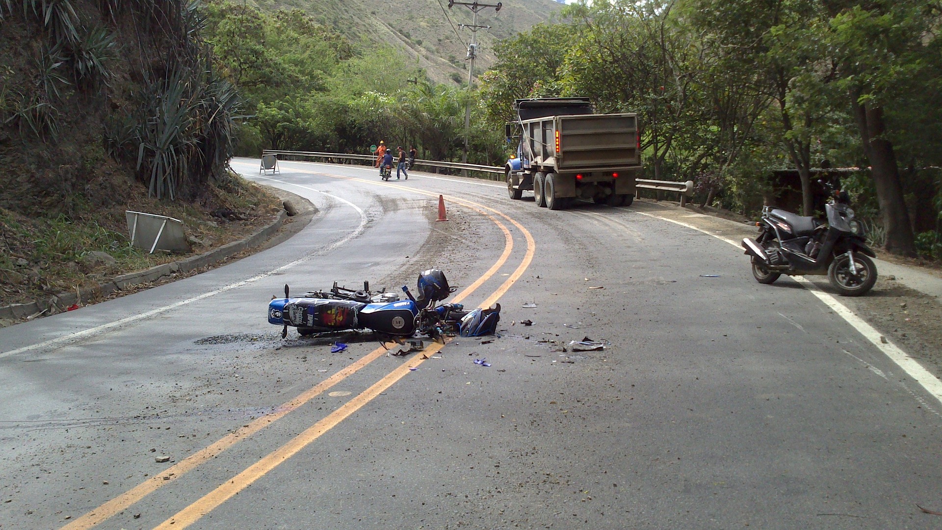 15.5 de cada 100.000 conductores son víctimas de un siniestro de tránsito abordo de una motocicleta.