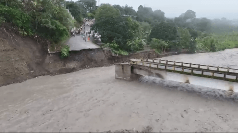 Las emergencias que dejan las lluvias y preocupan en el país