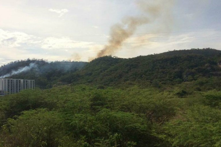 Activan alerta en municipios de Cundinamarca por posibles incendios forestales