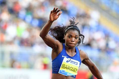 Caterine Ibargüen fue la mejor en Mónaco y sigue al frente de la Liga Diamante