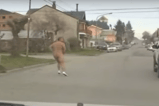El amante que corrió desnudo por las calles de Bariloche