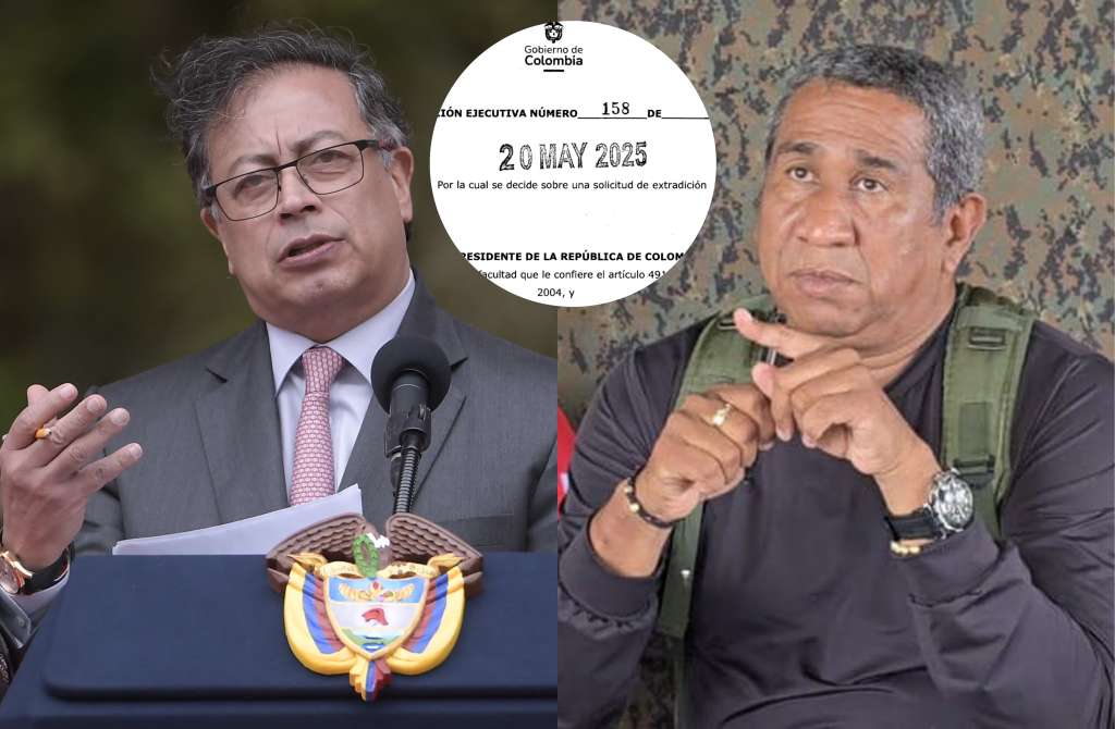 El presidente Gustavo Petro suspendió la orden de extradición a Estados Unidos de Gabriel Yepes, “HH”, comandante de Comuneros del Sur, grupo que está en negociaciones con el Gobierno.
