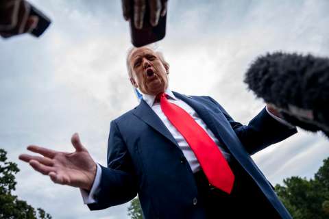 Trump declara organización terrorista al movimiento Antifa tras muerte de Kirk