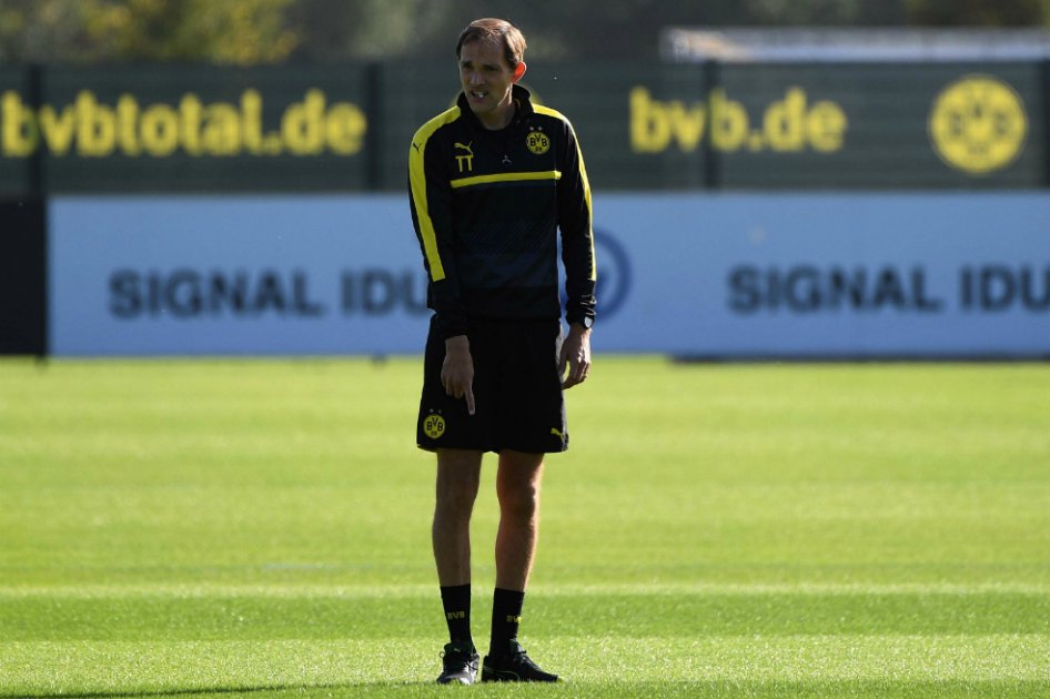 Thomas Tuchel, director técnico de Borussia Dortmund. / AFP